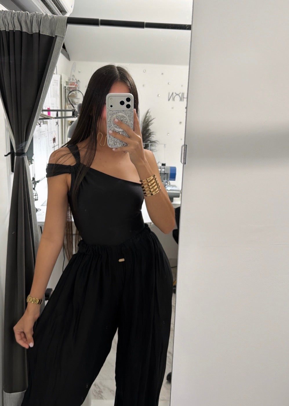 Balloon Noir Pants